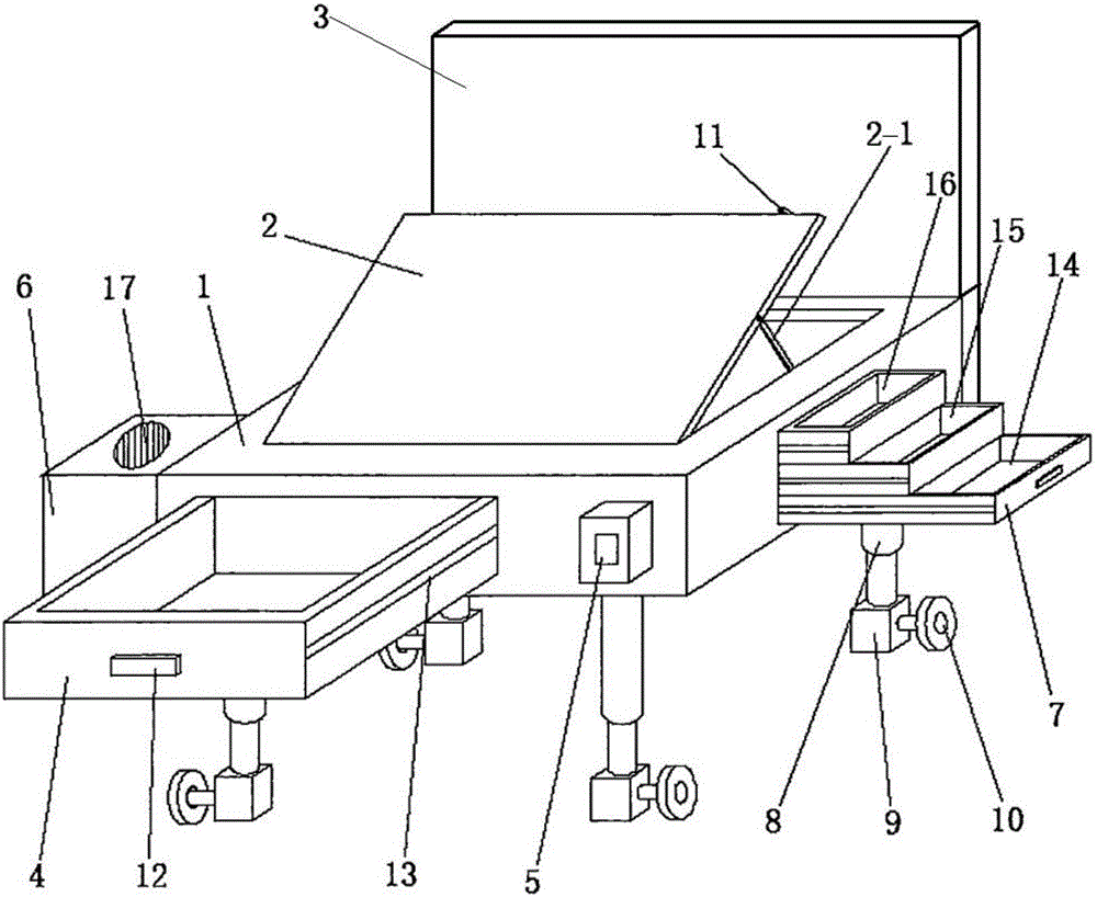 Multifunctional plotting equipment used for art design