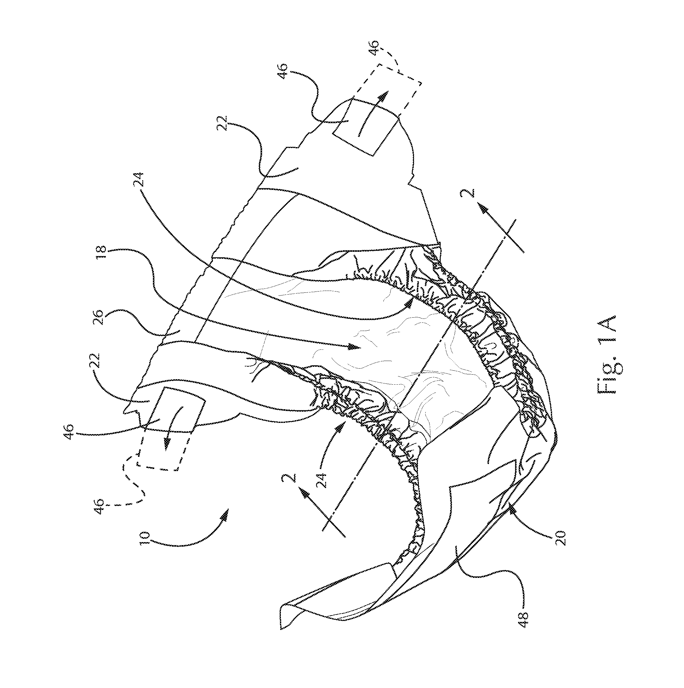 Diaper Structure With Enhanced Tactile Softness Attributes