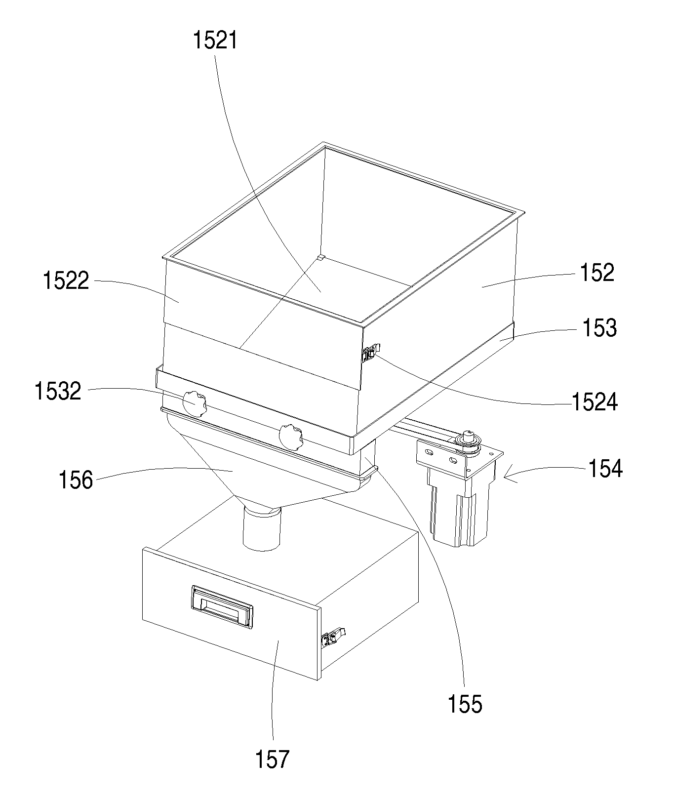 Automatic powder recycling apparatus