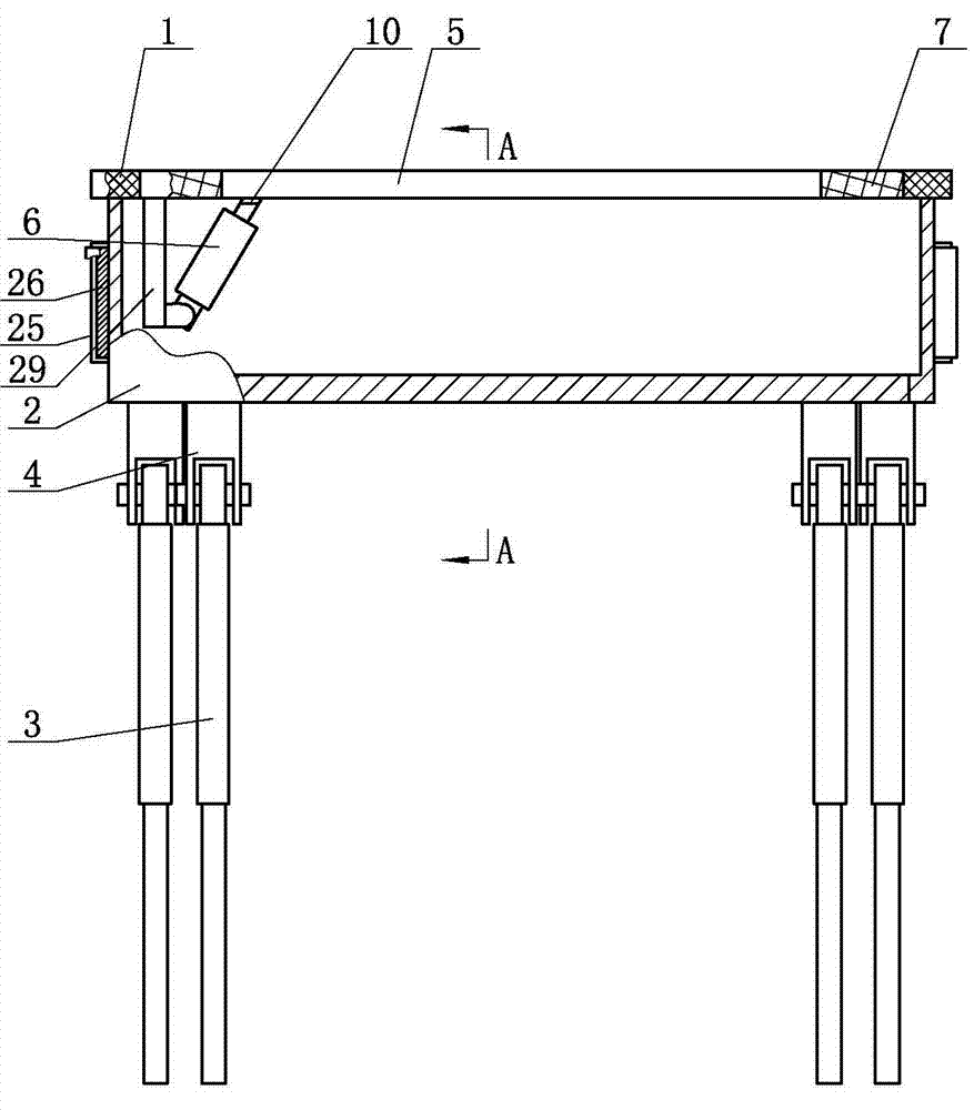 Portable desk-chair set for music teaching