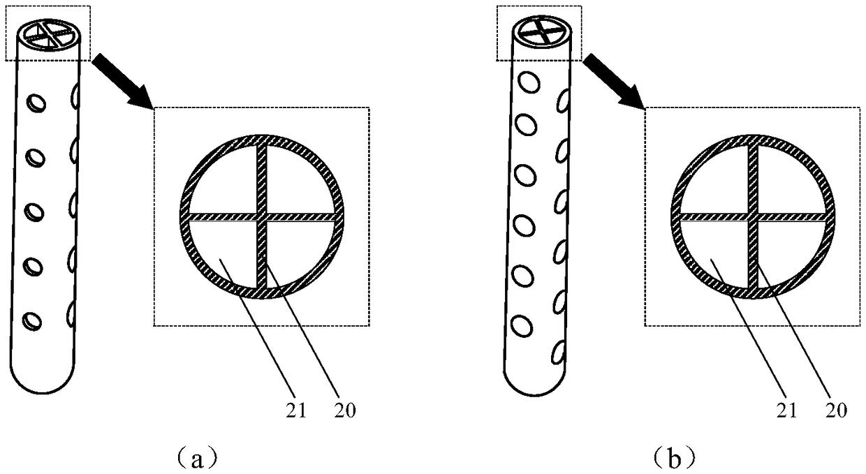 Multi-runner pipe electrode and system and single circulation electrolysis cutting method