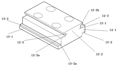 Outdoor anti-skid elastic floor and manufacturing method