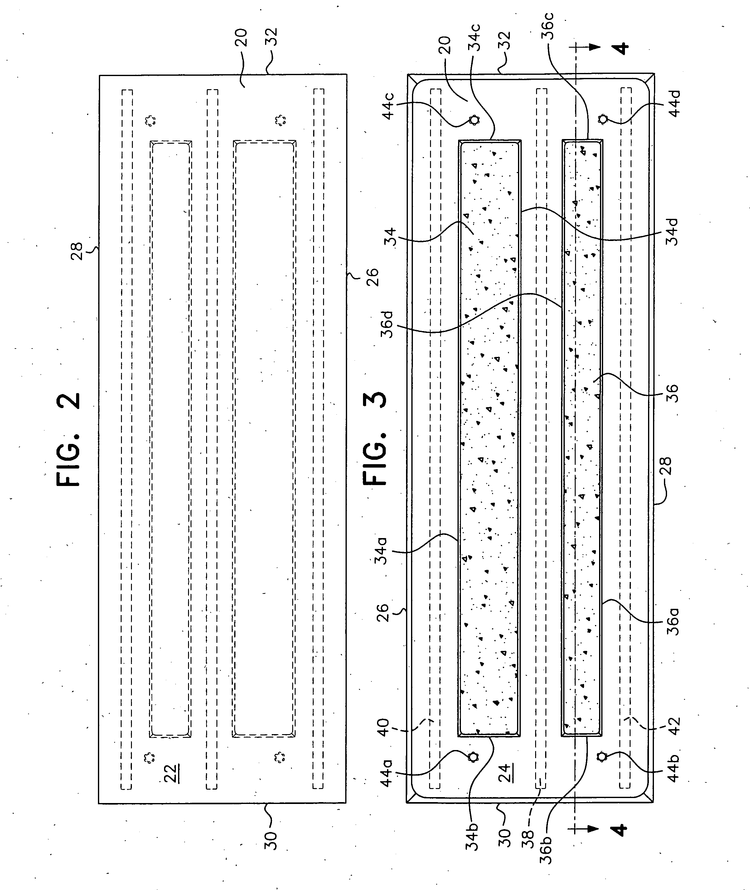 Precast stair tread with bolts