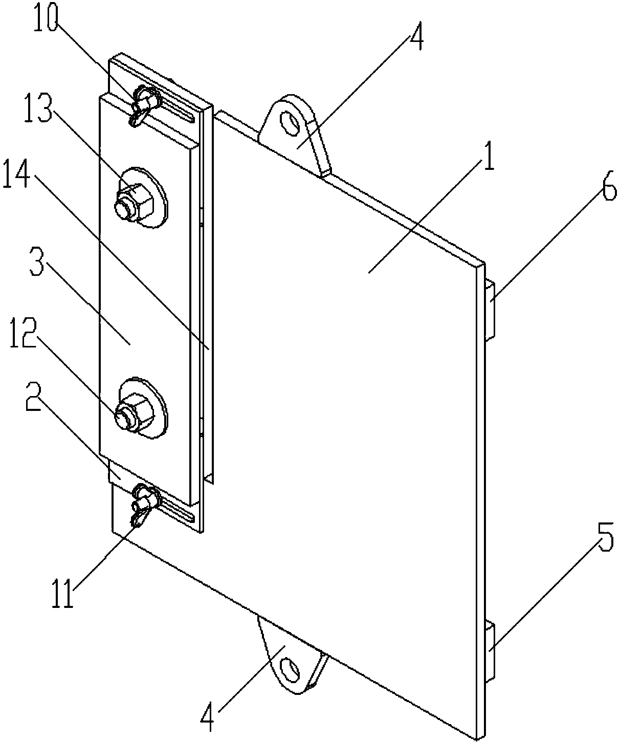 Cutting blanking assisting device for thin and long plates