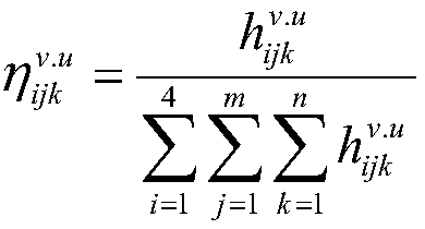 A method for determining the weight of an uninterrupted line based on a variable entropy weight method