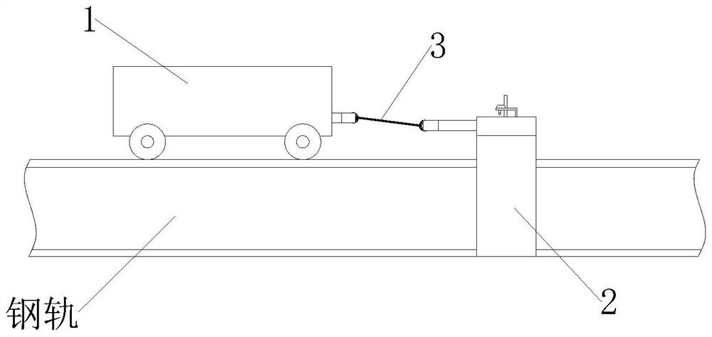 Smart city rail transit engineering acceptance detection system and detection method