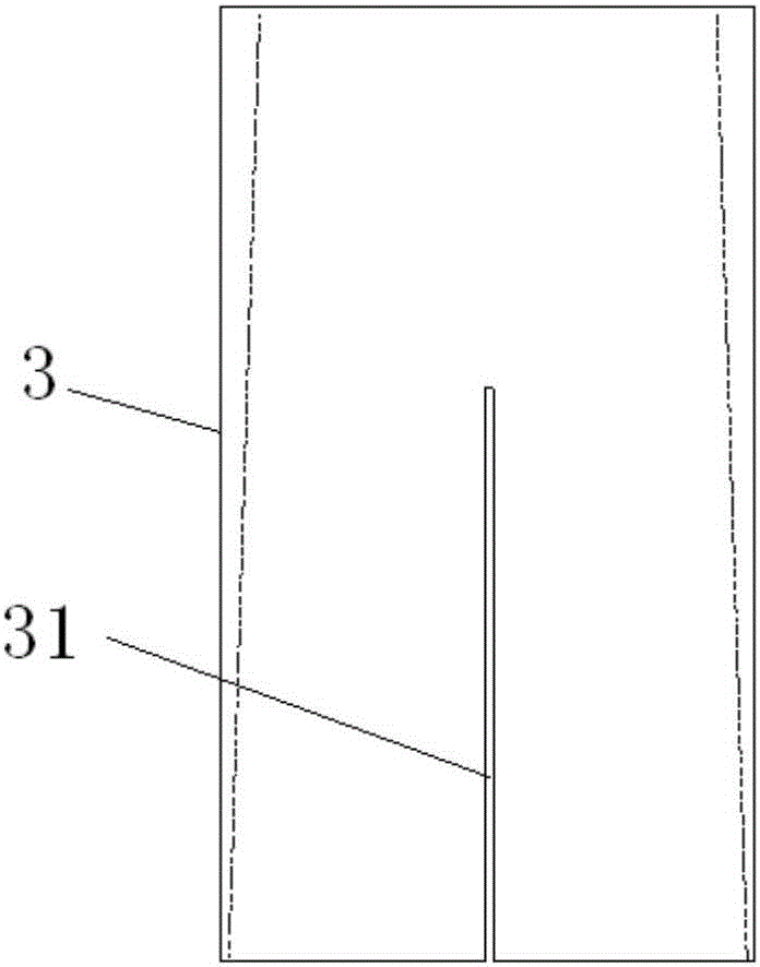 Wedge-shaped hole packer for liquid carbon dioxide phase change rock breaking