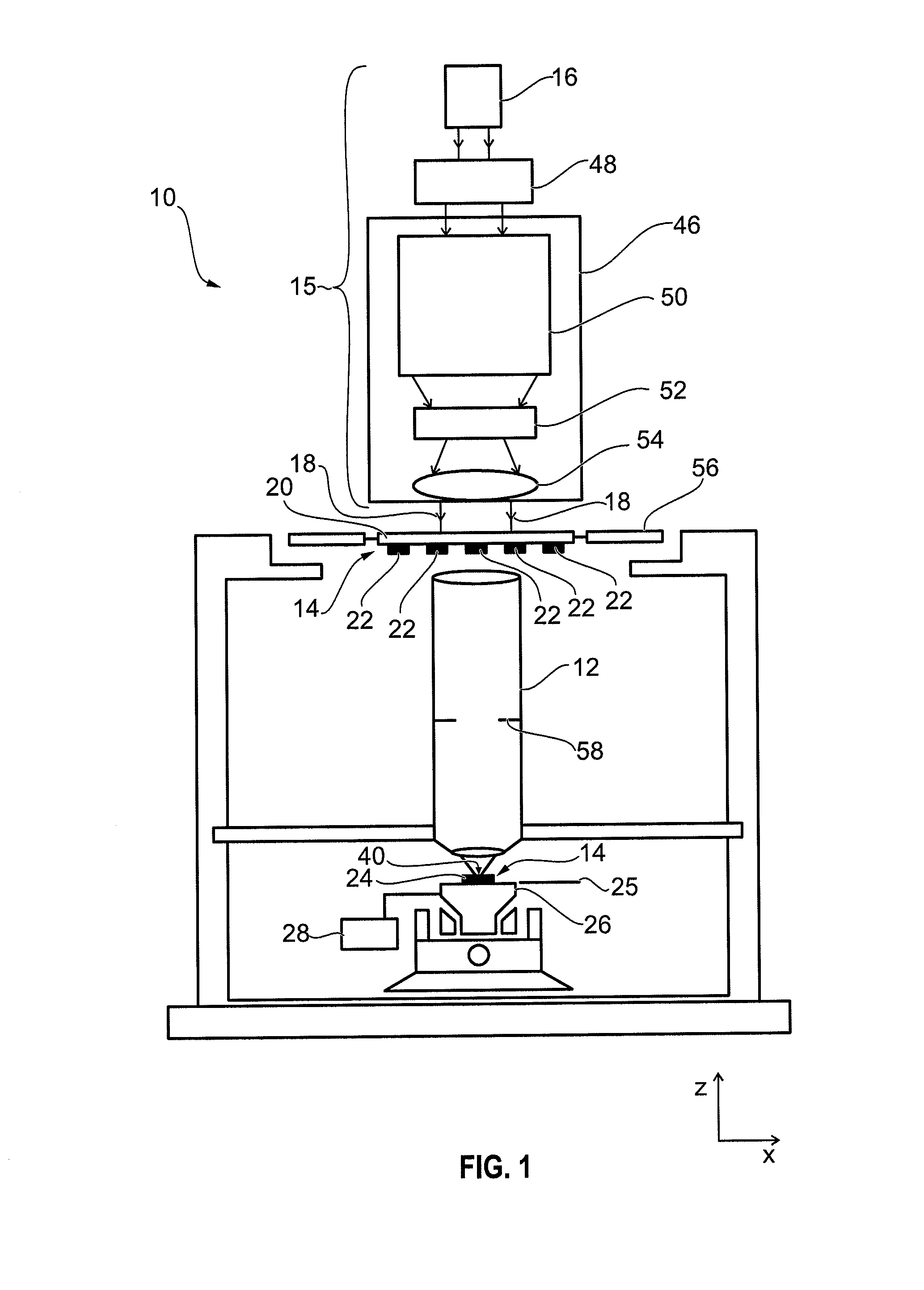 Method and apparatus for measuring scattered light on an optical system