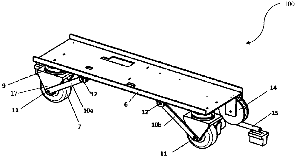 Platform and associated method for supporting splicing unit of spinning machine