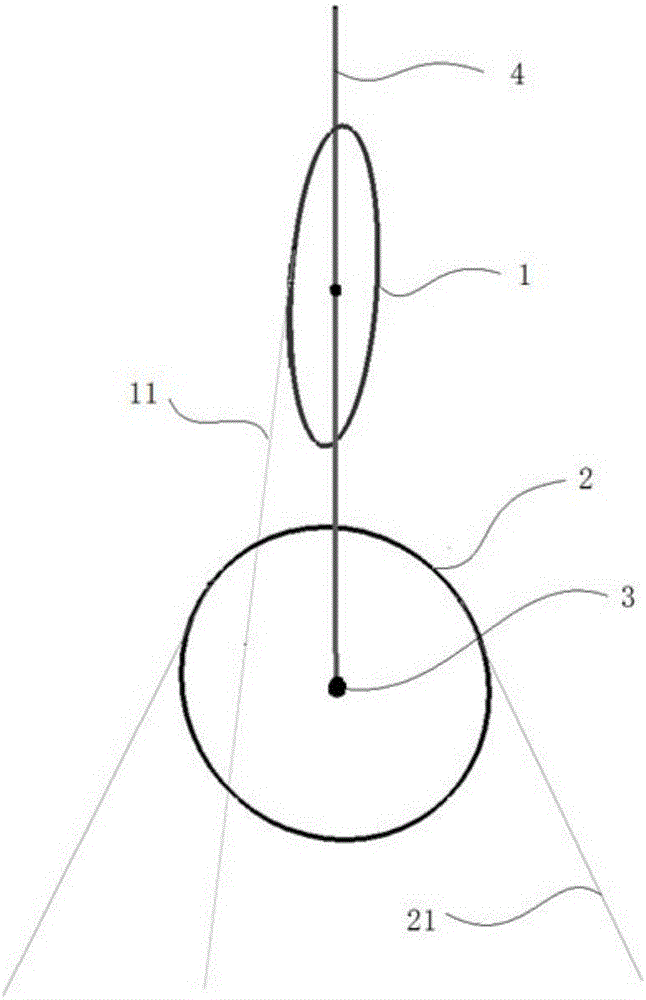 Aircraft attitude control method and device for full-aircraft drop test for ship-borne early warning aircraft