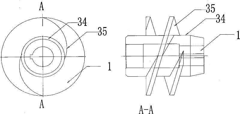 Multi-stage axial flow submerged pump with long shaft and method for conveying phosgene