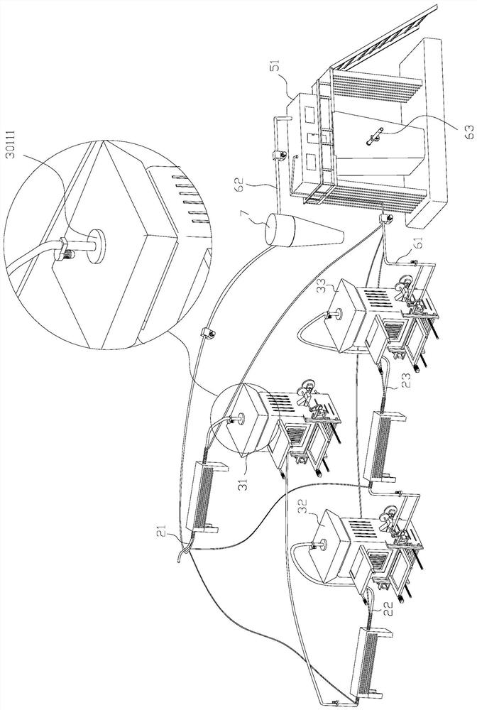 Novel extraction method and system for coix seeds