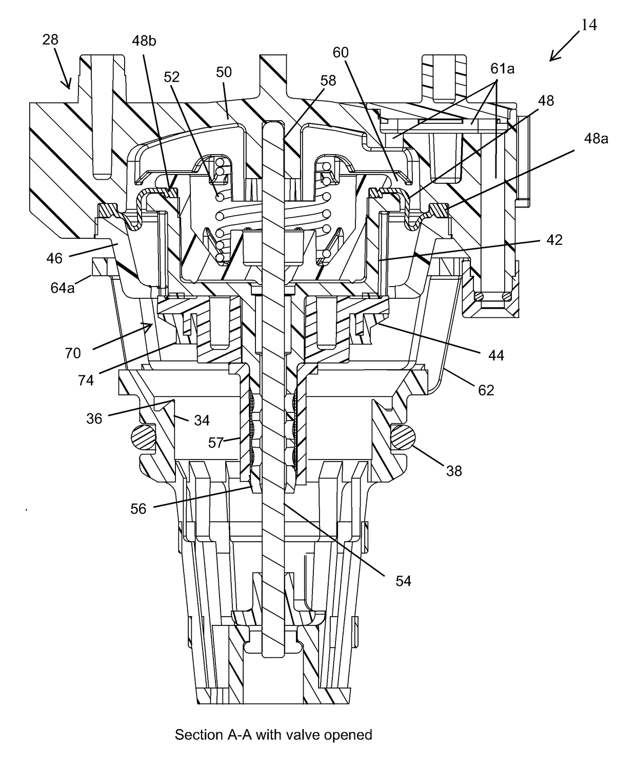 Sprinkler valve module with removable valve seal