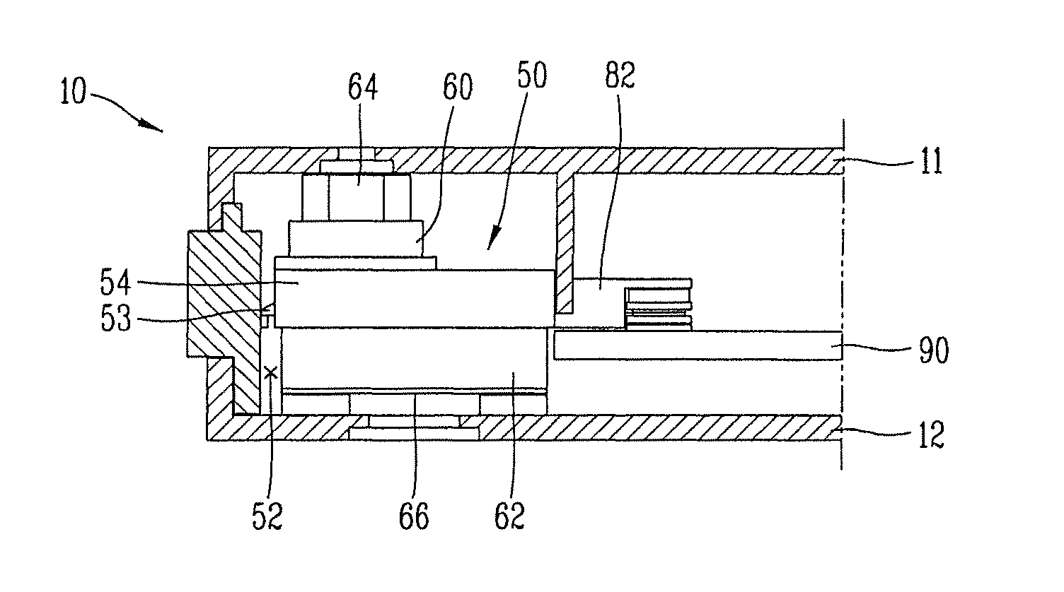 Portable communications terminal having camera assembly with two cameras