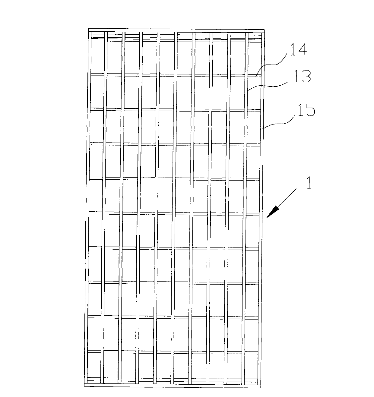 Building gas explosion inclined wall structure