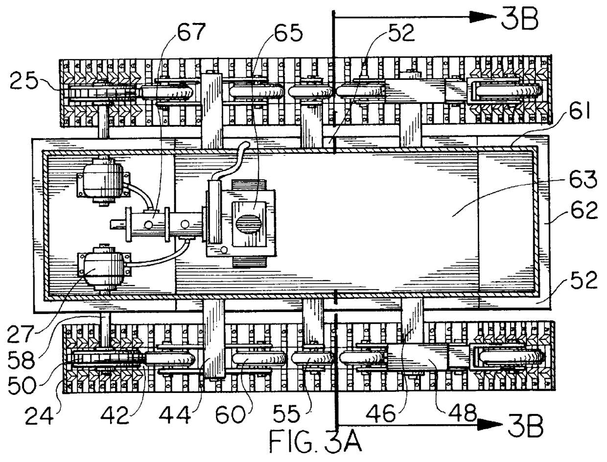 Vehicle on tracks