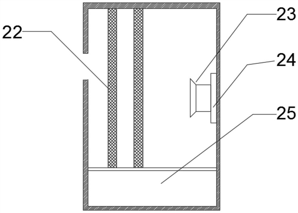 Construction polishing device with dust removal function