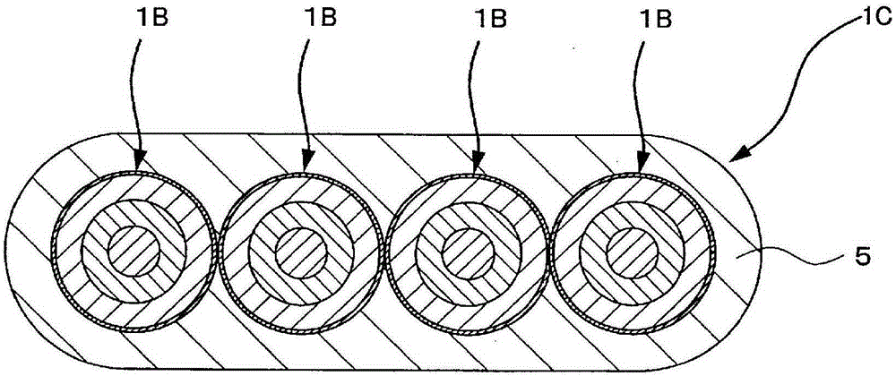 Fiber optic core wire