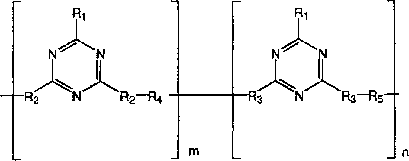 Triazine ring based polymers for photoinduced liquid crystal alignment