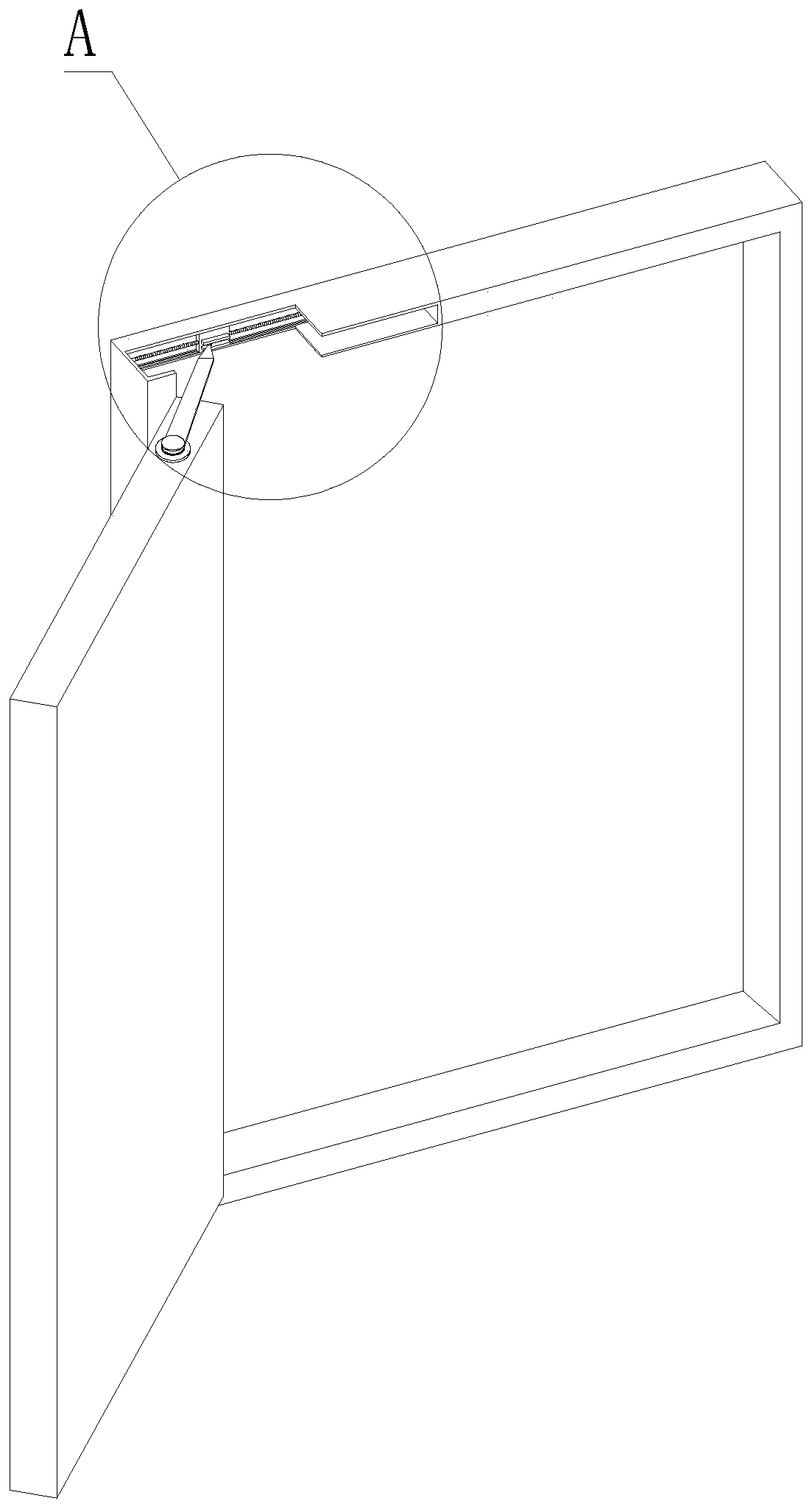 Safety door capable of automatically opening during fire and method