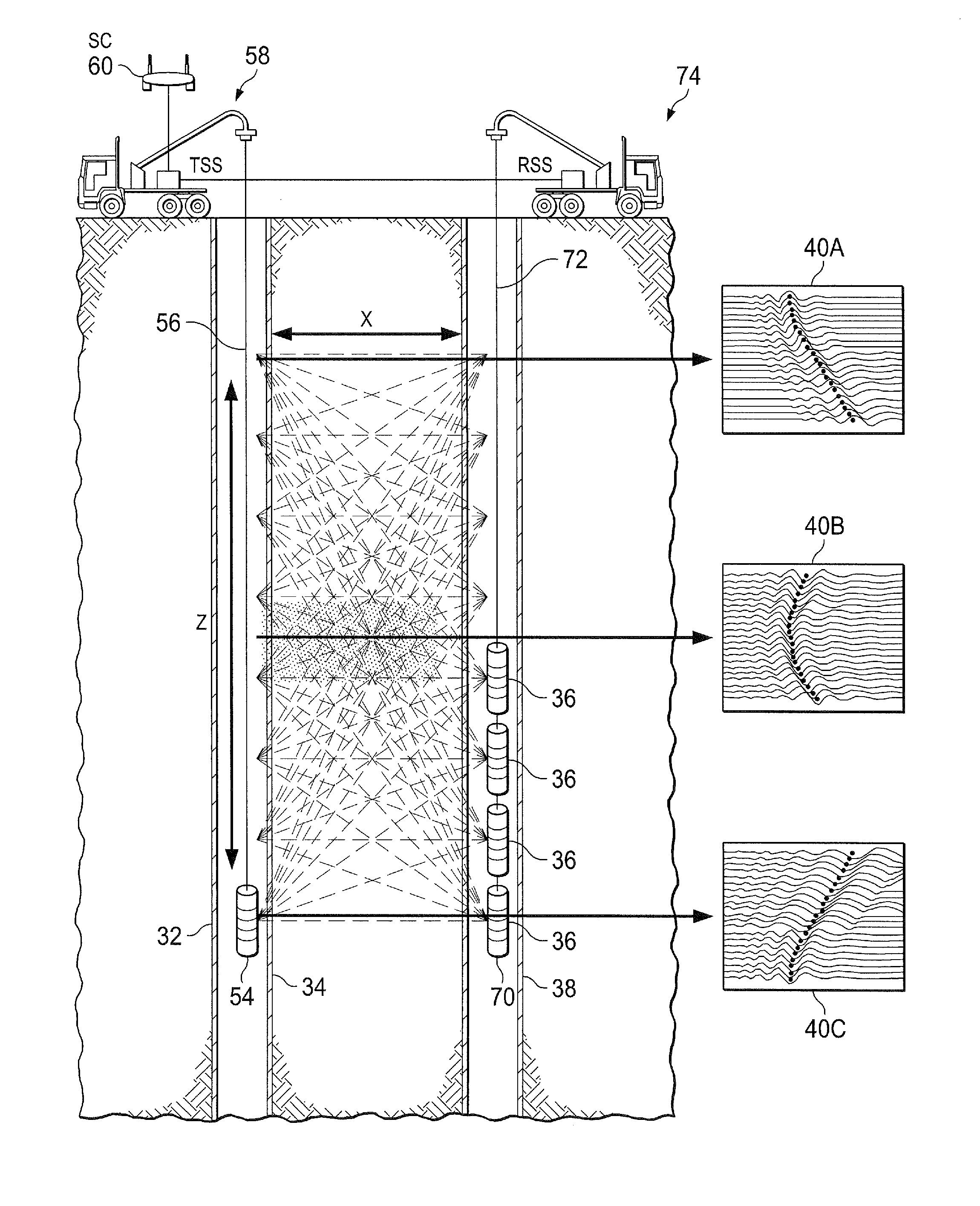 Super-resolution formation fluid imaging with contrast fluids