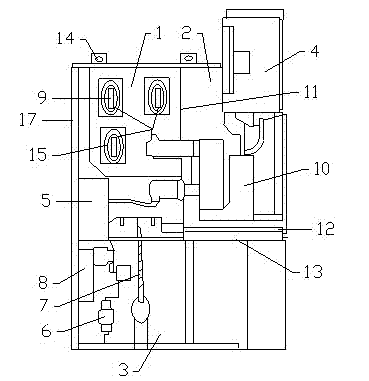 High-voltage switch cabinet