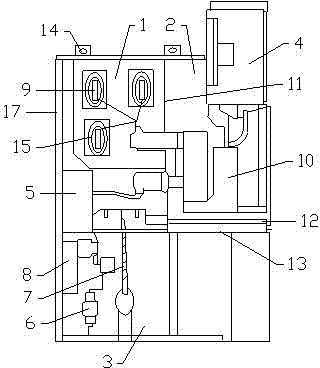 High-voltage switch cabinet