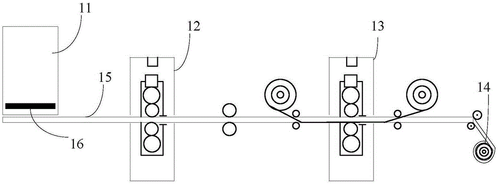 Steel drawing control method and device for hot rolling production line