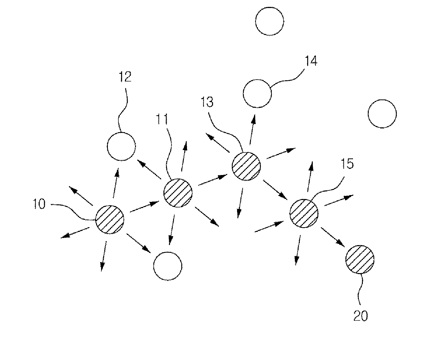 Method for sensing mobility link quality and transmitting data in low-power wireless network