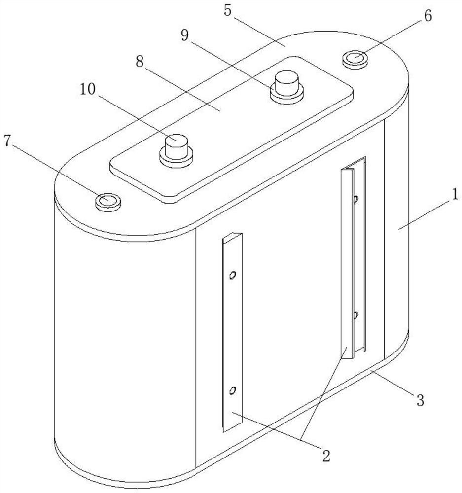 Proton exchange membrane cell unit structure for hydrogen fuel cell