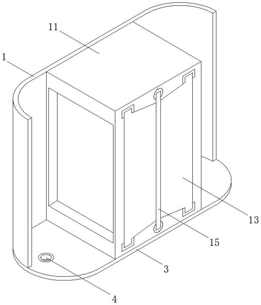 Proton exchange membrane cell unit structure for hydrogen fuel cell