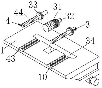 Wheel type gardening tool height adjusting mechanism