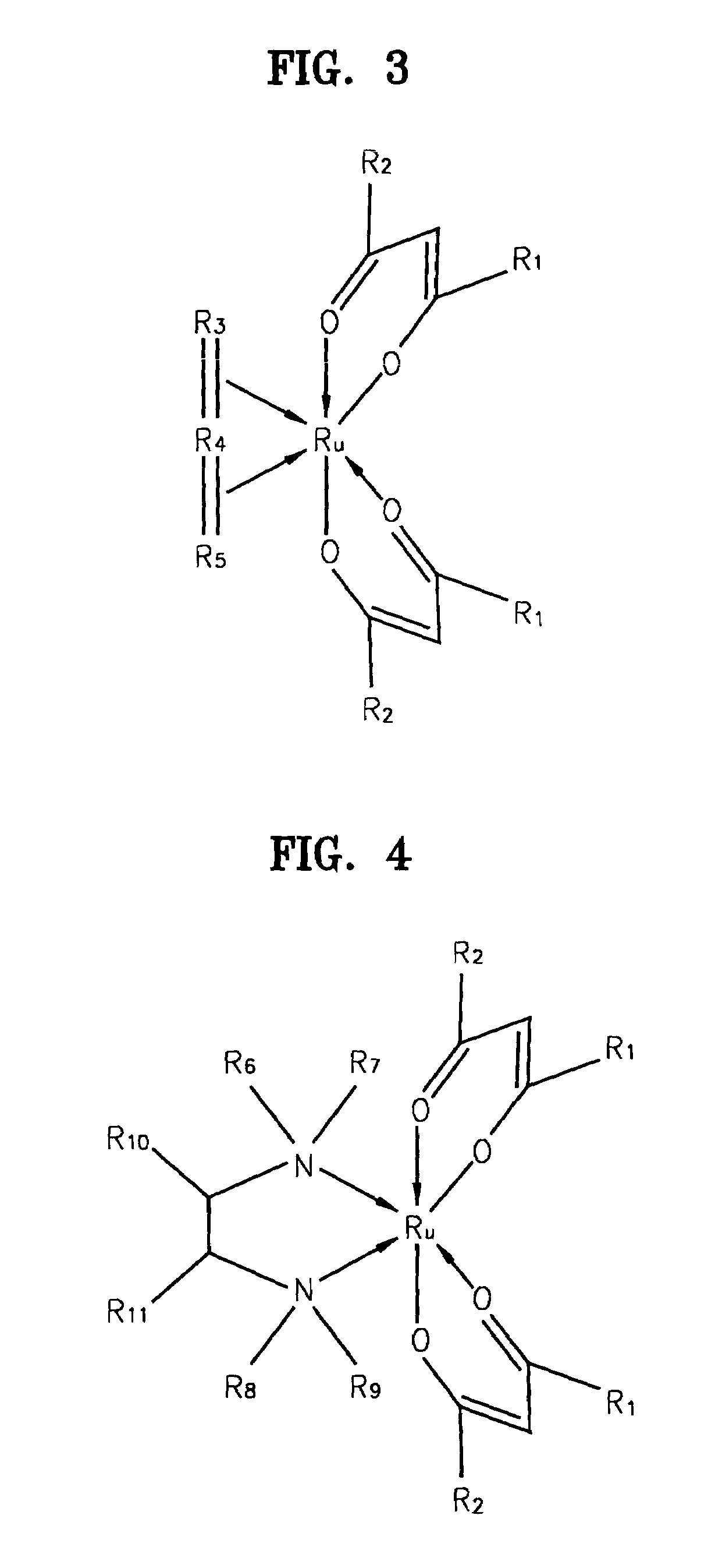 Methods for forming ruthenium films with beta-diketone containing ruthenium complexes and method for manufacturing metal-insulator-metal capacitor using the same