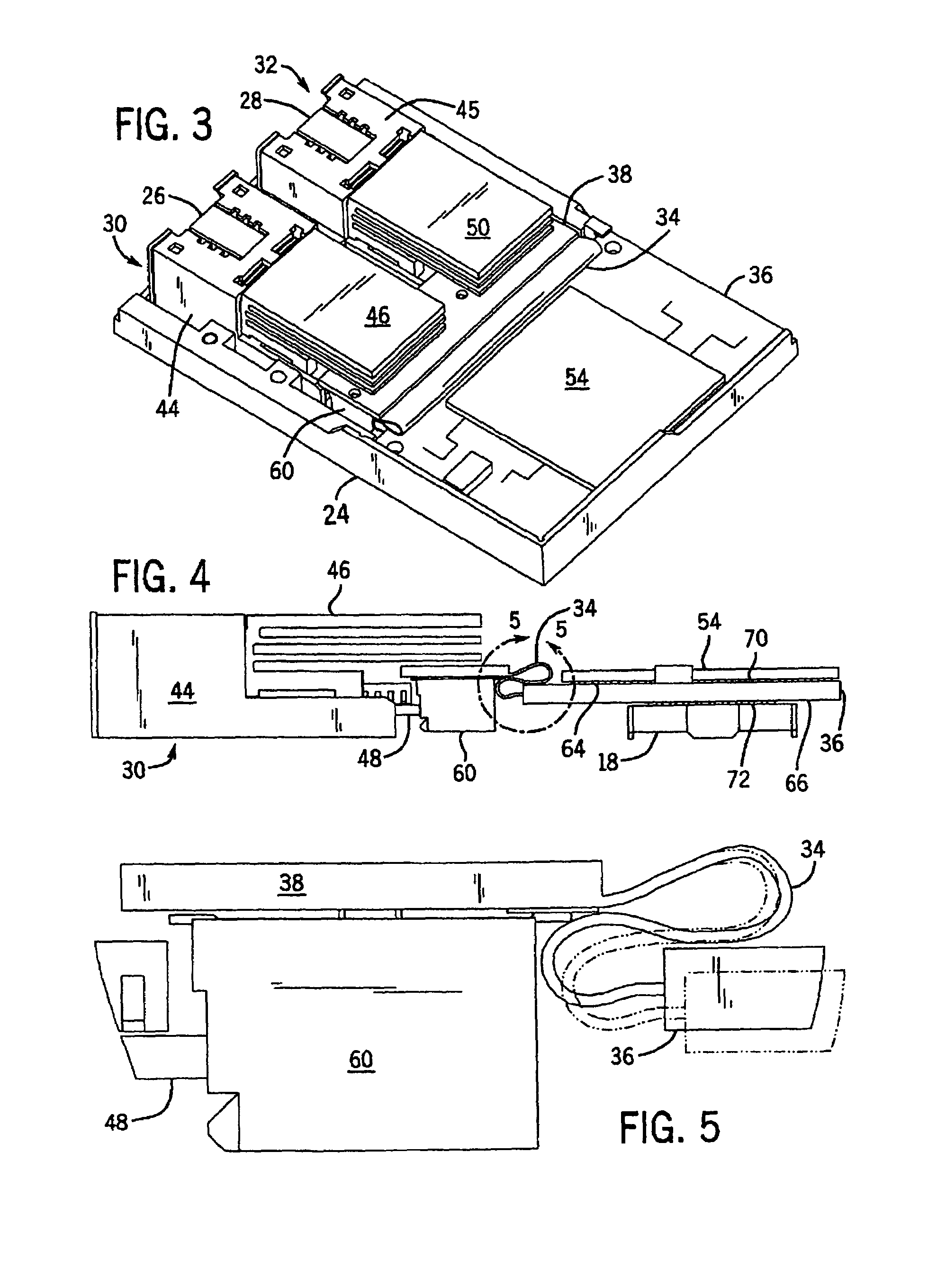 Transponder assembly for use with parallel optics modules in fiber optic communications systems