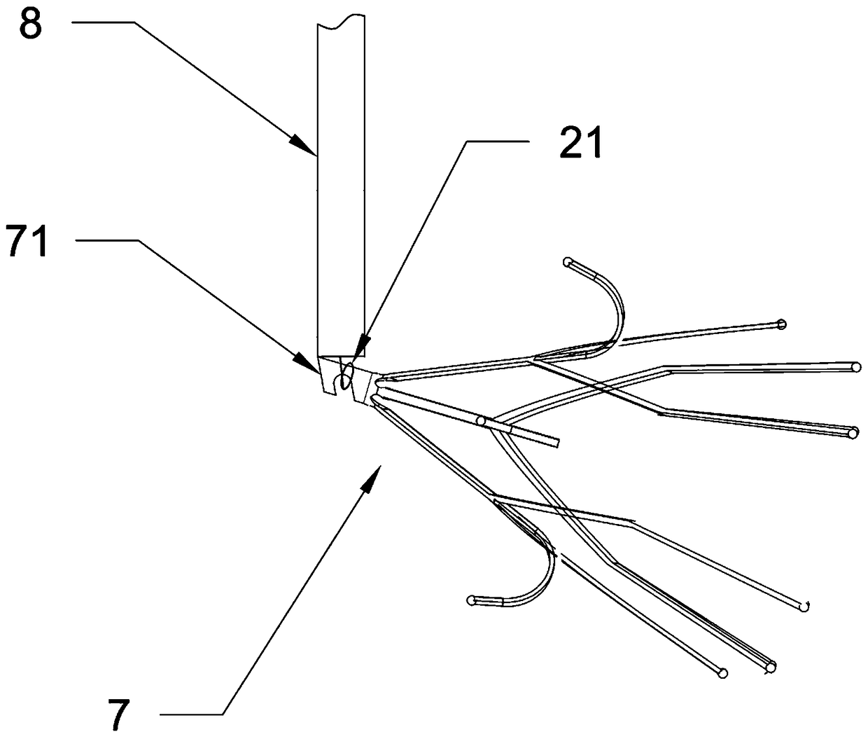 Implant recycling apparatus and application and packaging thereof