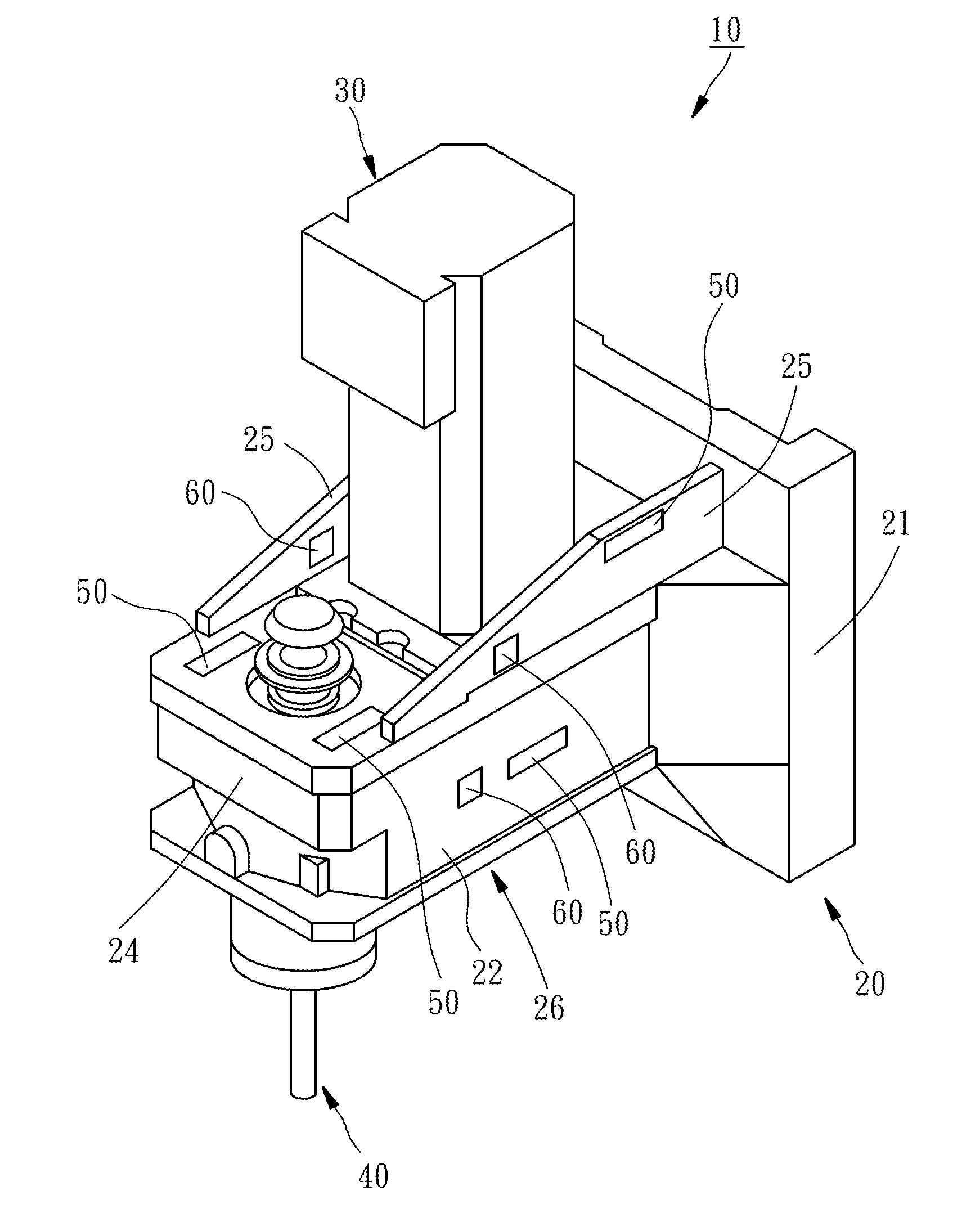 Machine tool capable of reducing thermal error