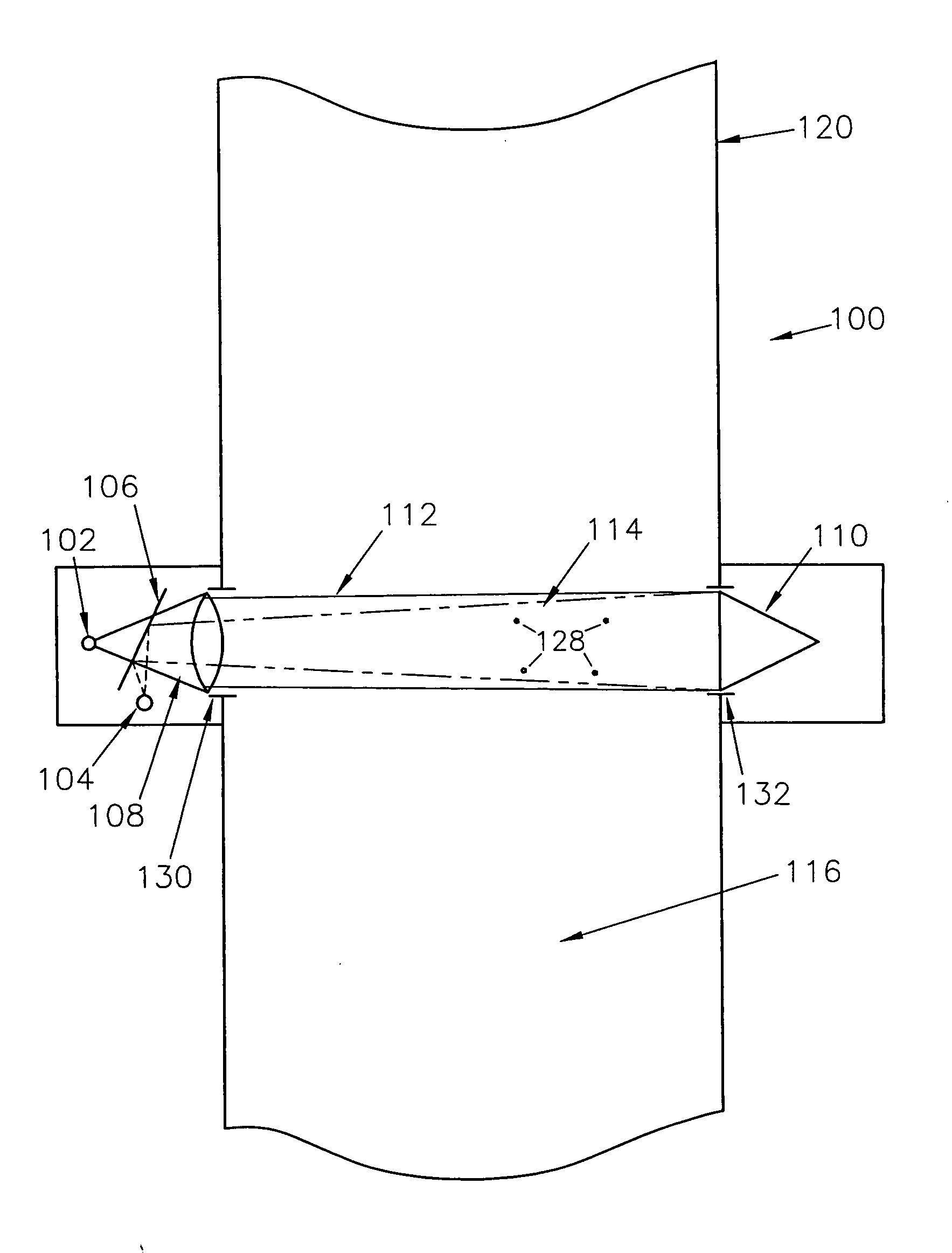 Measuring particulate matter in a fluid