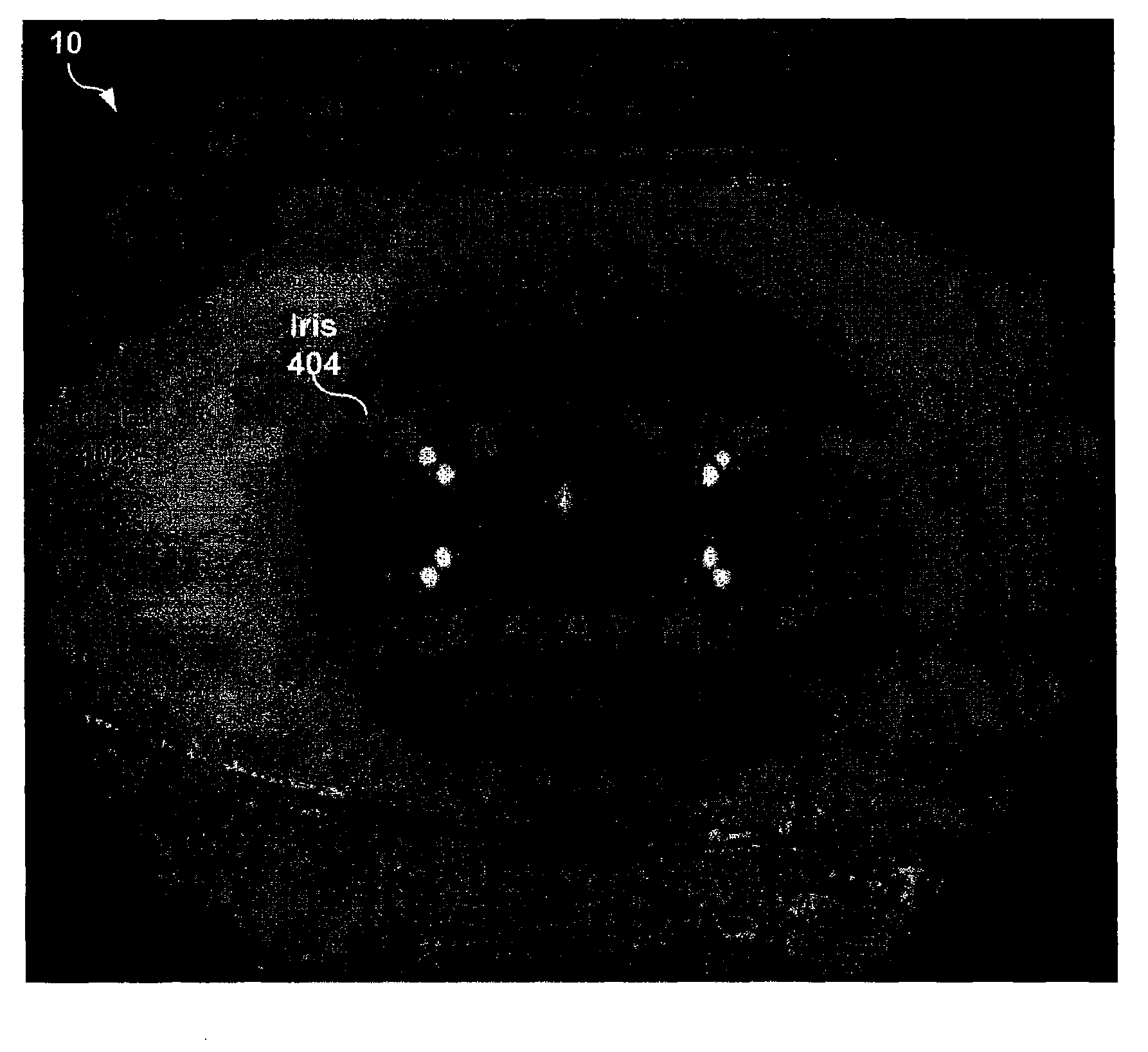 Determining optimal positioning of ophthalmic devices by use of image processing and autofocusing techniques