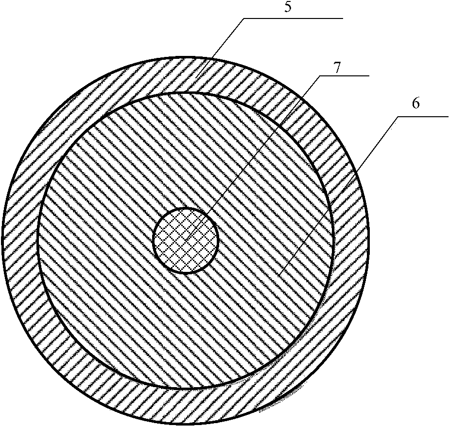 A rhomboid-clad polarization-maintaining optical fiber and its manufacturing method