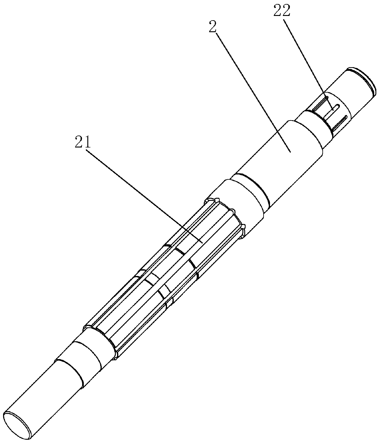 A switched reluctance motor