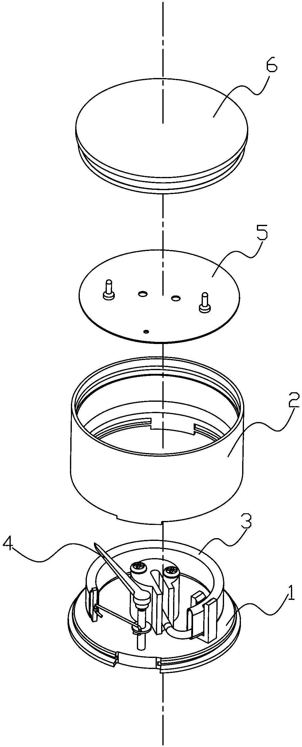 Simple pressure gauge