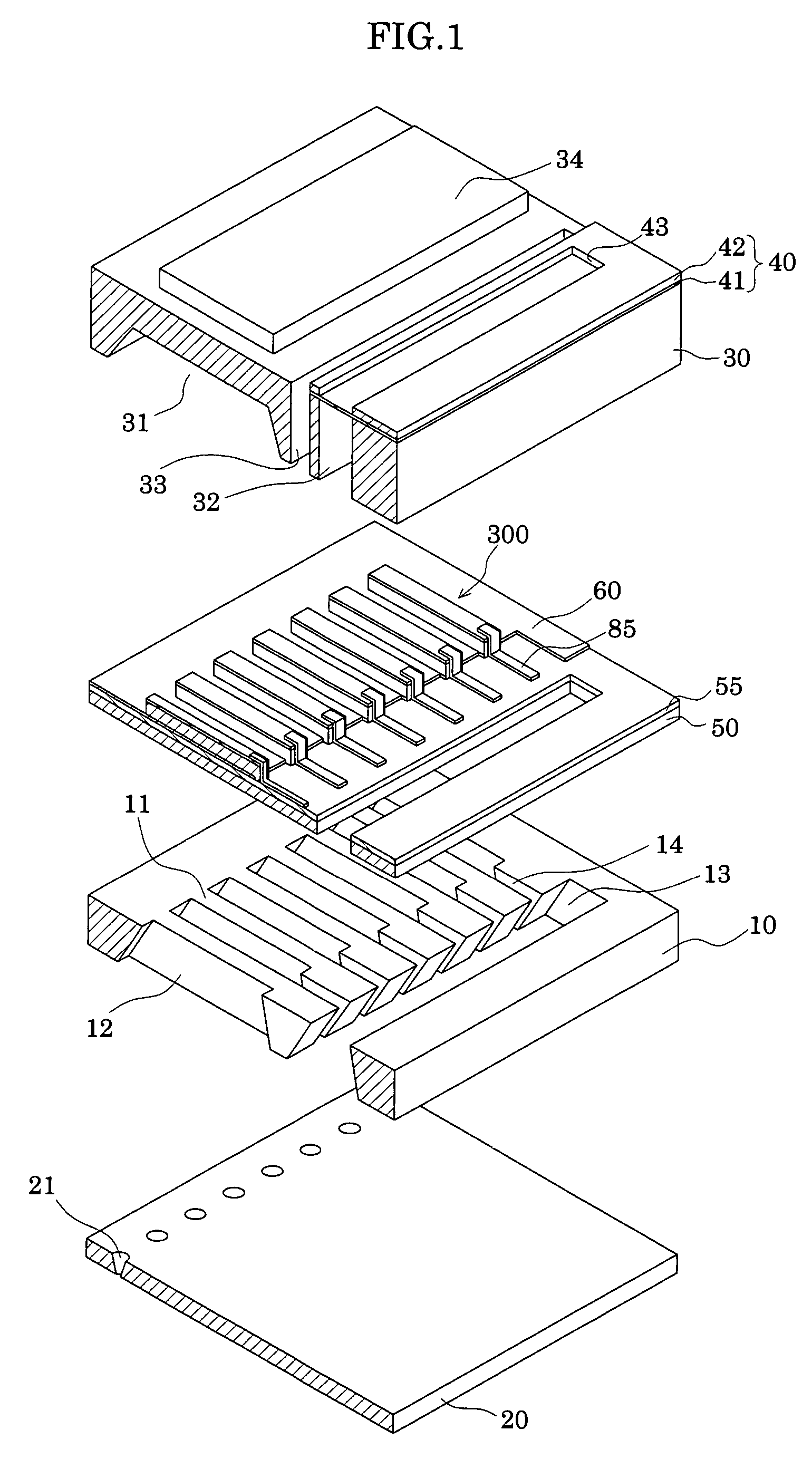 Piezoelectric element, liquid-jet head and liquid-jet apparatus