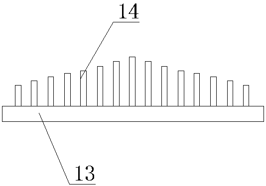 Low-voltage electrical appliance cabinet having circular heat-dissipation function