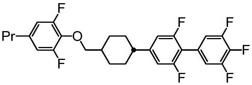 Liquid crystalline compound having 2,6-difluorophenyl ether structure and liquid crystal composition thereof