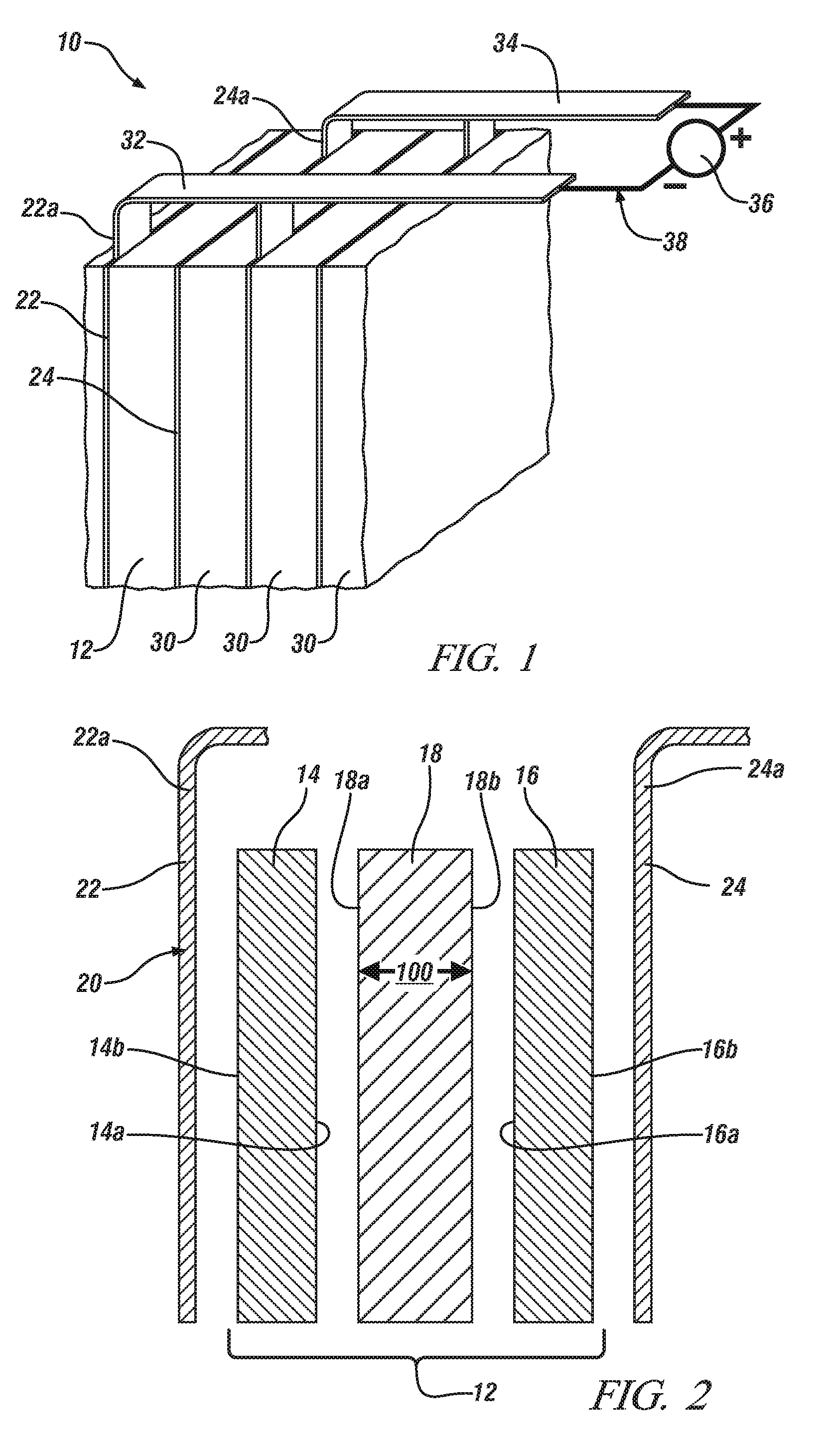 Physically cross-linked gel electrolyte