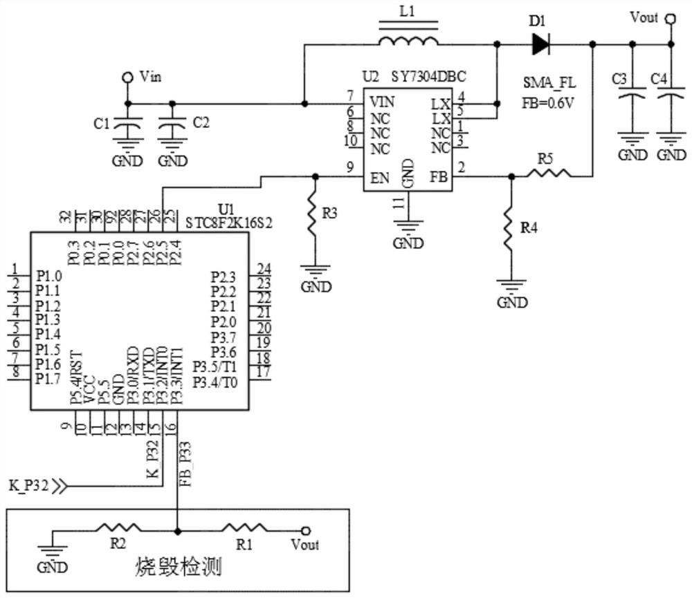 Storage chip physical destruction judgment method, circuit and device, medium and equipment