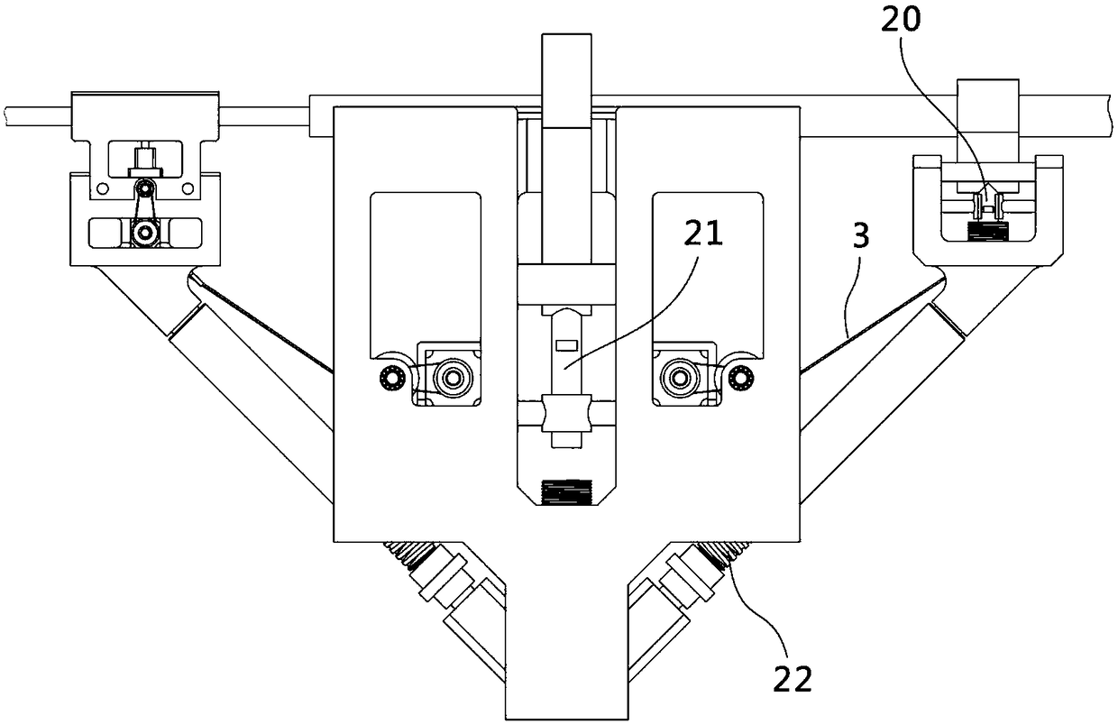 Obstacle surmounting deicing device and method of high-voltage wire