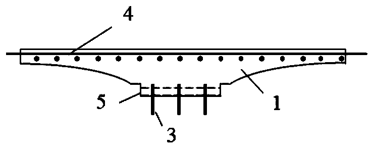 Prefabricated frp reinforced seawater sea sand concrete-uhpc composite beam bridge structure and construction method