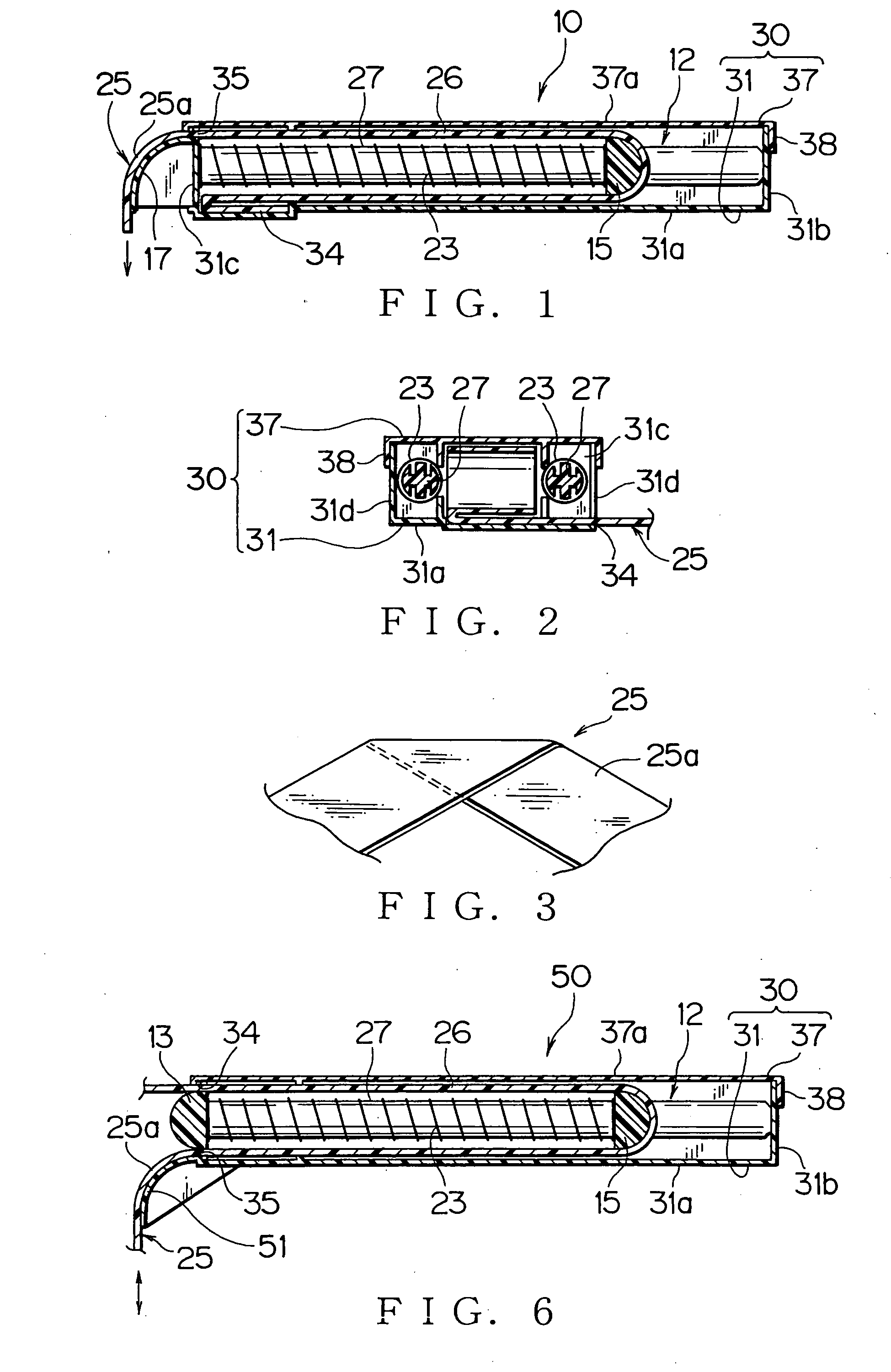 Electric wire excessive length absorption device