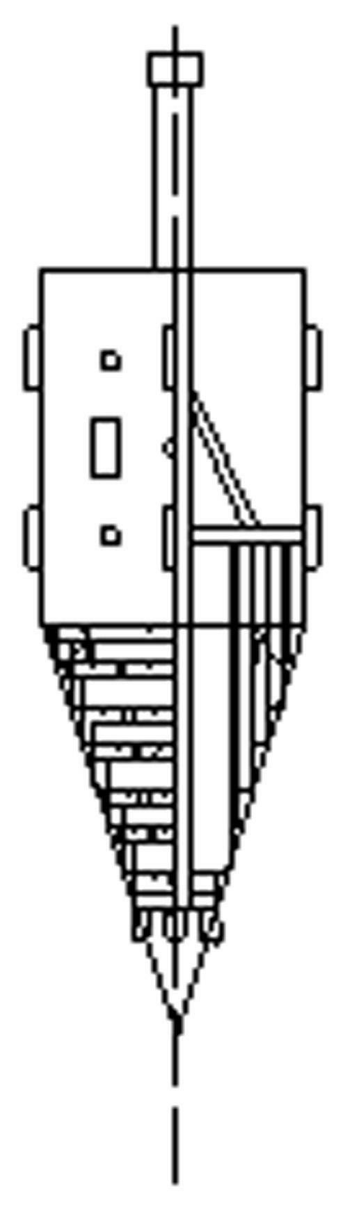 Rotary drilling hole forming method by using multi-stage alloy pilot roller bit in complex stratum cast-in-place pile construction